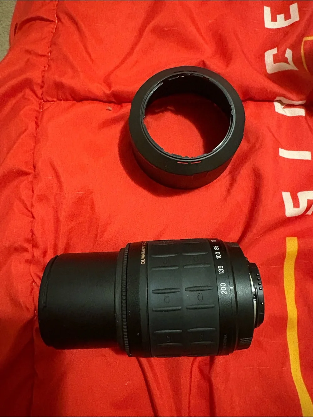 Quantaray 55-200mm Autofocus Zoom Lens - Black